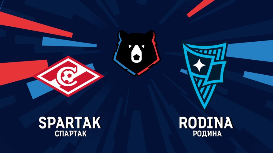Spartak Moscow vs Rodina Moscow event artwork