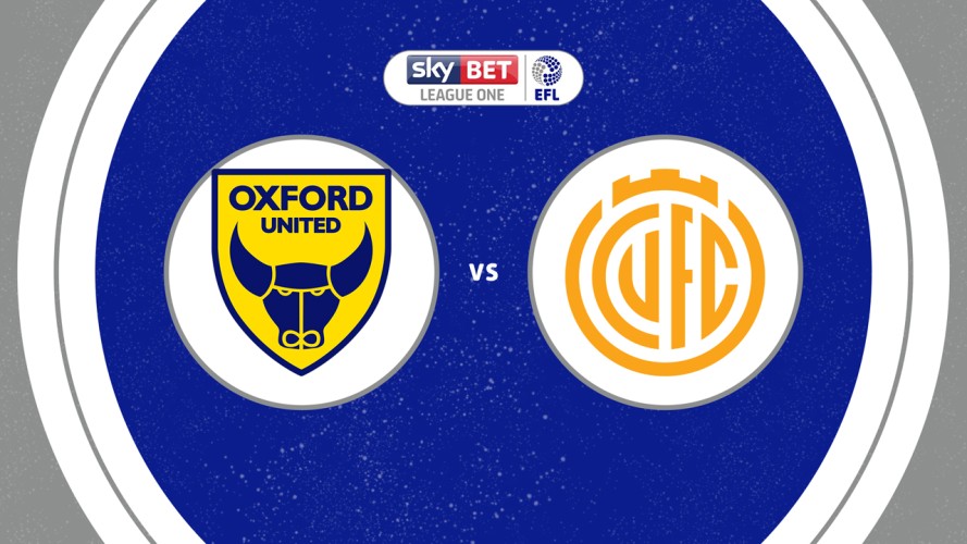 Oxford United vs Cambridge United event artwork