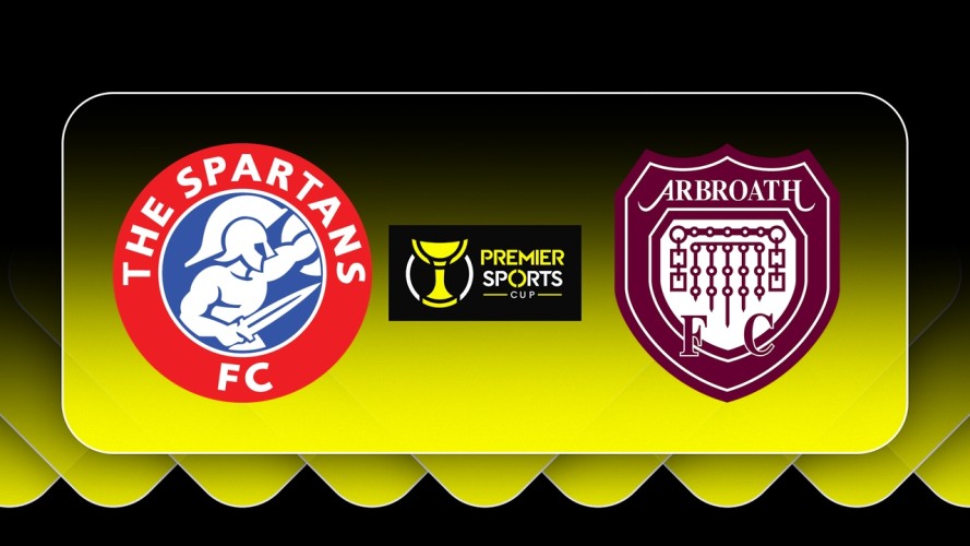 The Spartans vs Arbroath event artwork