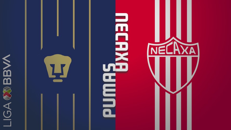 Pumas UNAM vs Necaxa event artwork