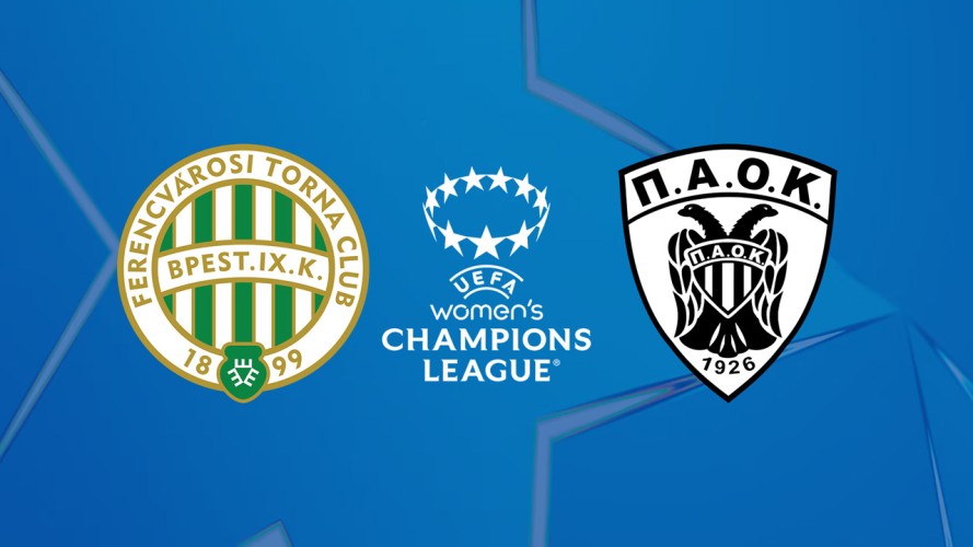 Ferencváros Women vs PAOK Women event artwork