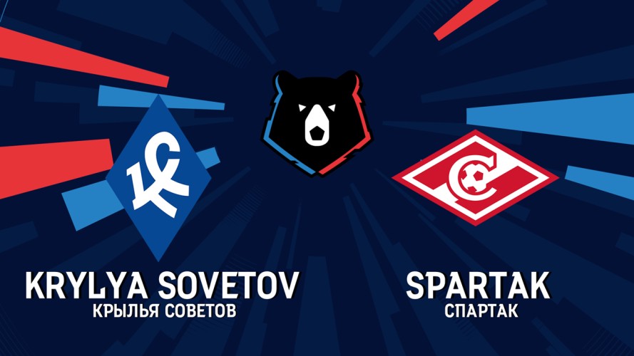 Krylia Sovetov Samara vs Spartak Moscow event artwork