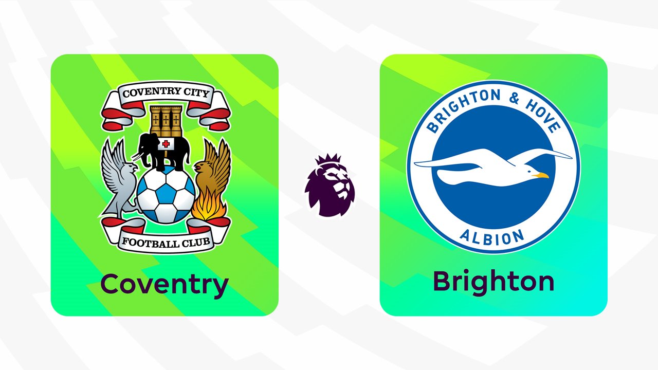 Coventry City vs Brighton and Hove Albion