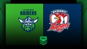 Canberra Raiders vs Sydney Roosters thumbnail artwork