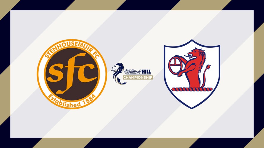 Stenhousemuir vs Raith Rovers event artwork