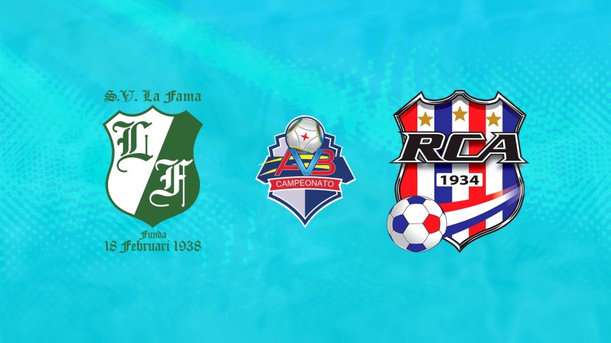 La Fama vs Racing Club Aruba event artwork