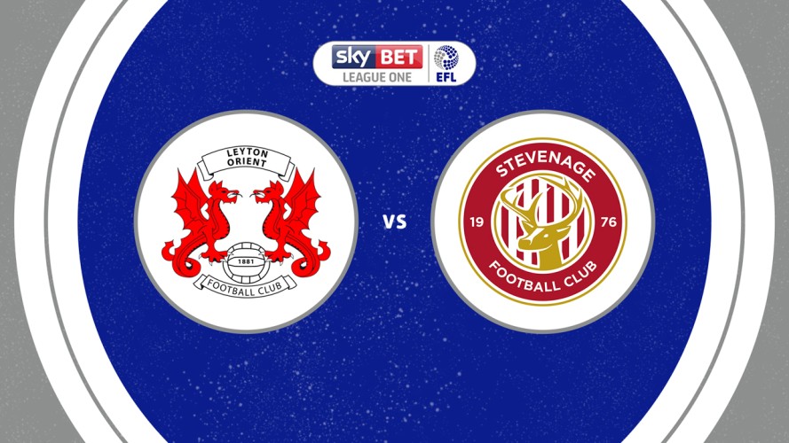 Leyton Orient vs Stevenage event artwork