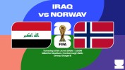 Iraq vs Norway thumbnail artwork