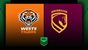 Wests Tigers vs Brisbane Broncos thumbnail artwork
