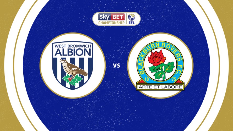 West Bromwich Albion vs Blackburn Rovers event artwork