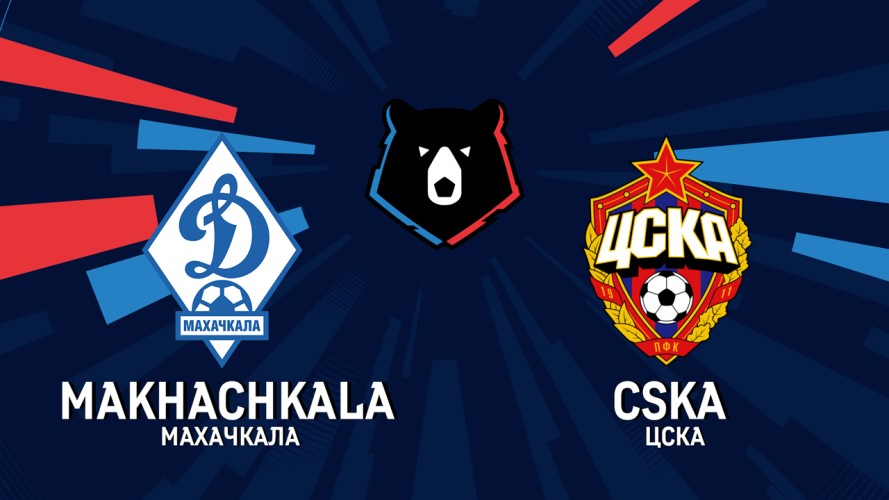 Dynamo Makhachkala vs CSKA Moscow event artwork