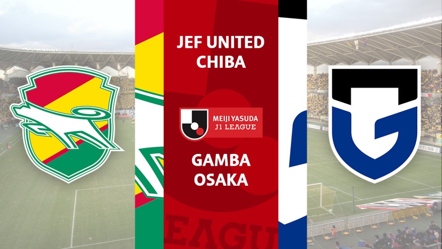 JEF United Chiba vs Gamba Osaka event artwork
