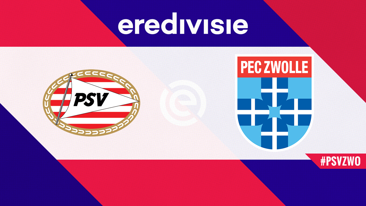 Kamp for PSV Eindhoven vs PEC Zwolle