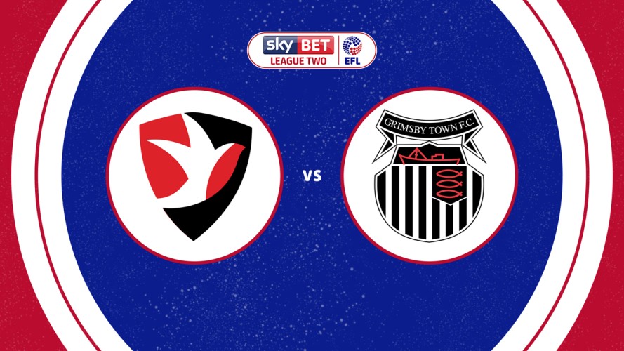 Cheltenham Town vs Grimsby Town event artwork
