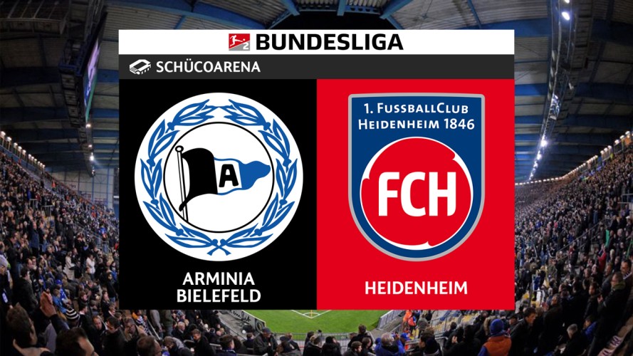 Arminia Bielefeld vs Heidenheim event artwork