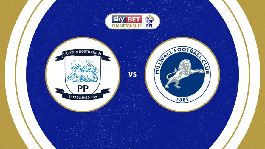 Preston North End vs Millwall event artwork