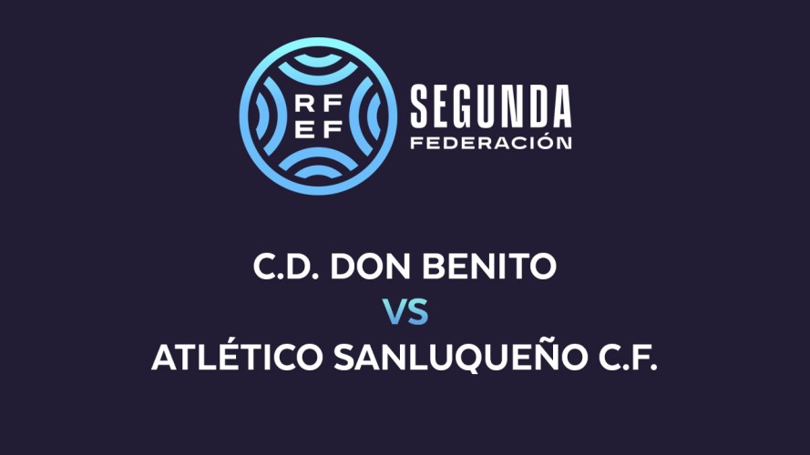 Don Benito vs Atlético Sanluqueño event artwork