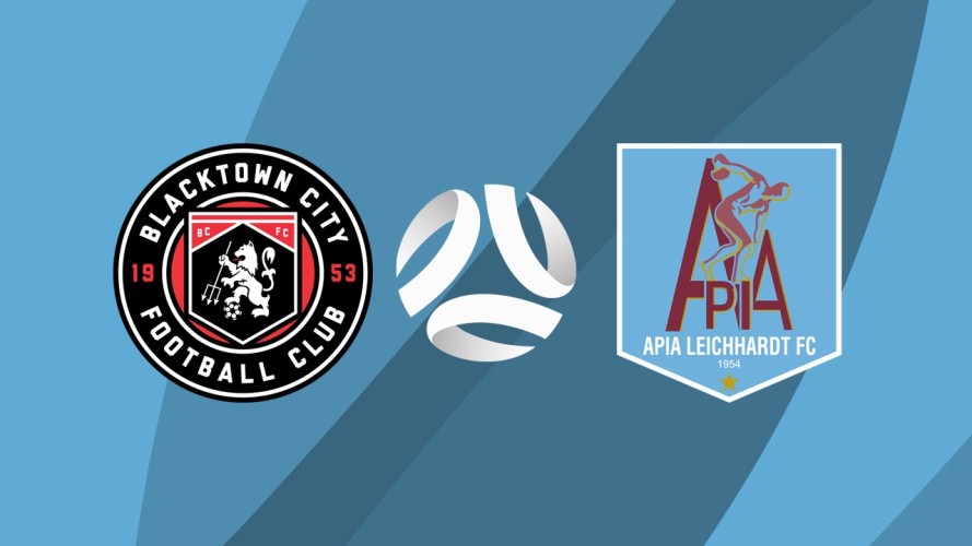 Blacktown City vs APIA Leichhardt event artwork