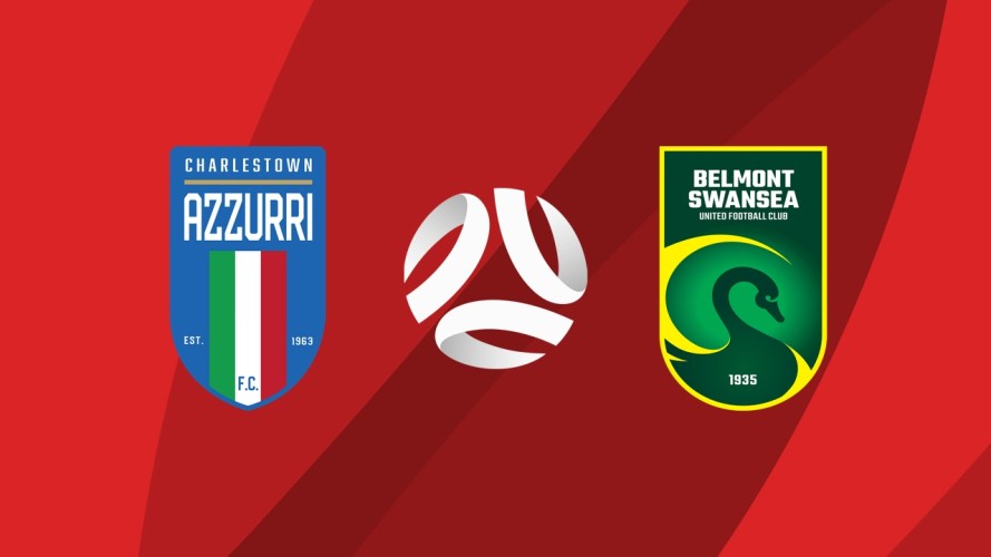 Charlestown Azzurri vs Belmont Swansea United event artwork