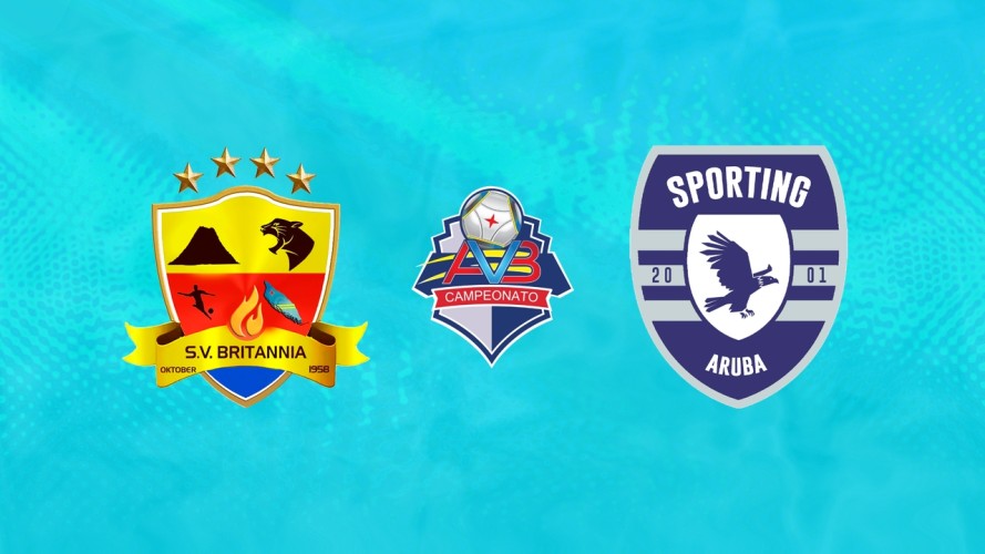 Britannia vs Sporting Aruba event artwork