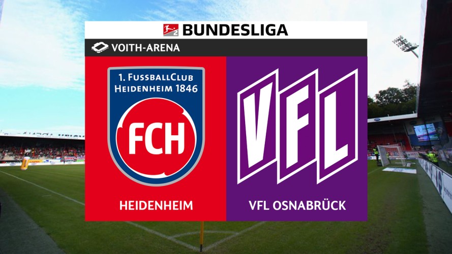 Heidenheim vs Osnabrück event artwork