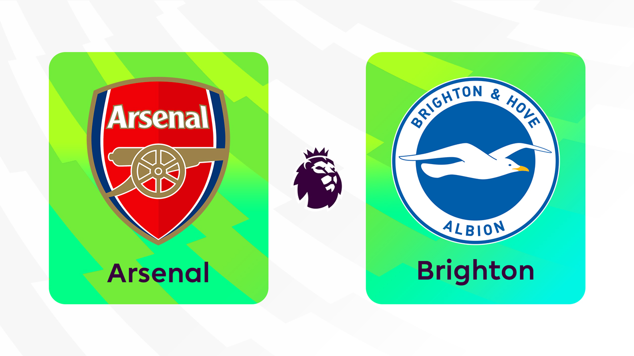 Kamp for Arsenal vs Brighton and Hove Albion