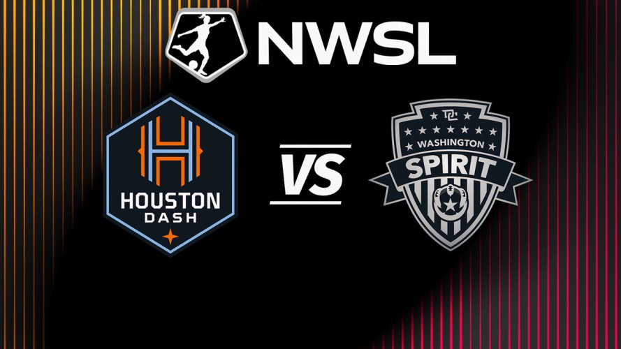 Houston Dash vs Washington Spirit event artwork