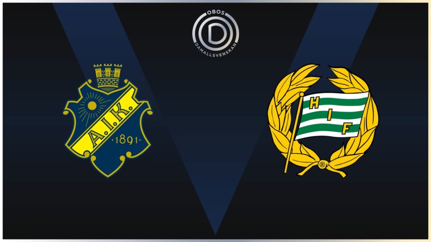 AIK Women vs Hammarby Women event artwork