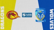 Catalans Dragons vs Warrington Wolves thumbnail artwork