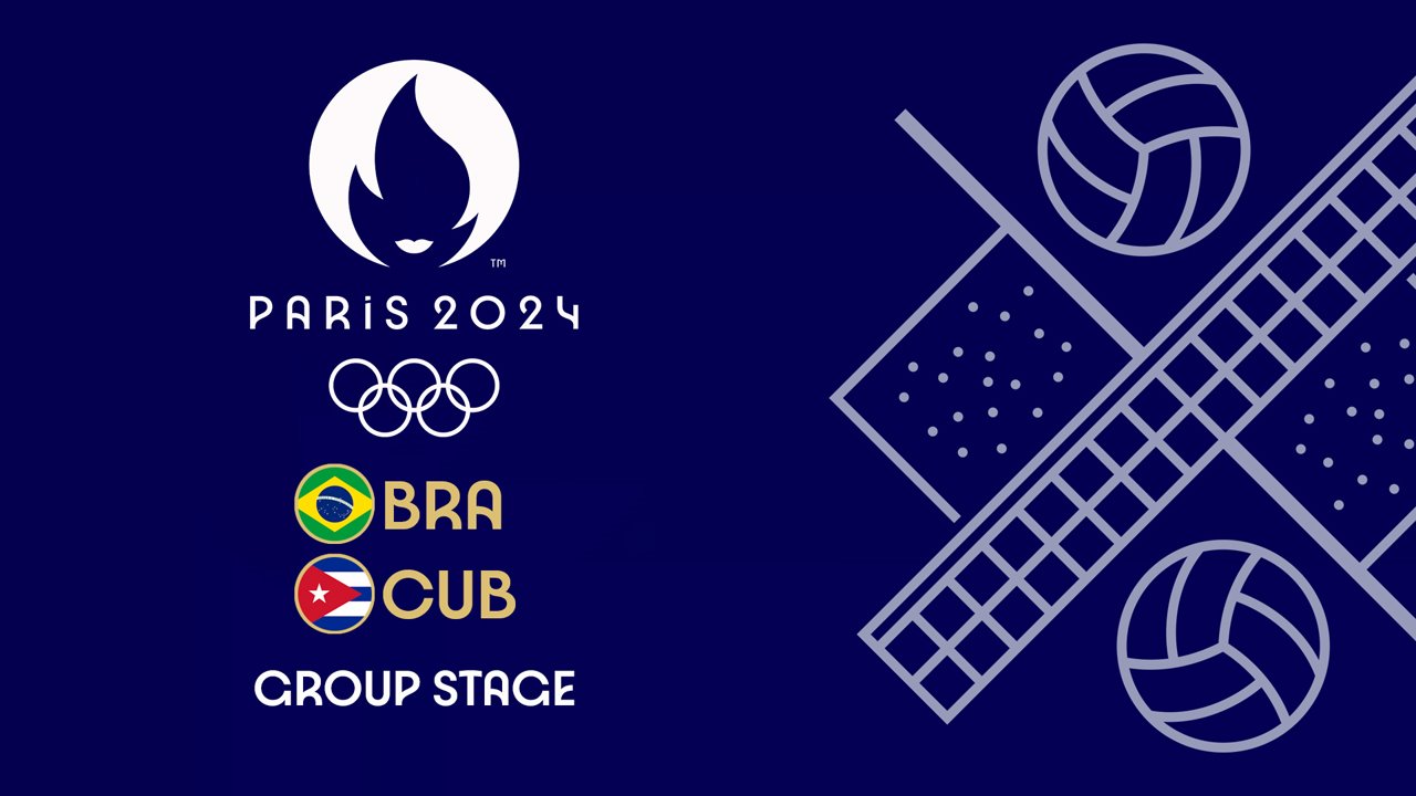 Brazil Beach Volleyball vs Cuba Beach Volleyball