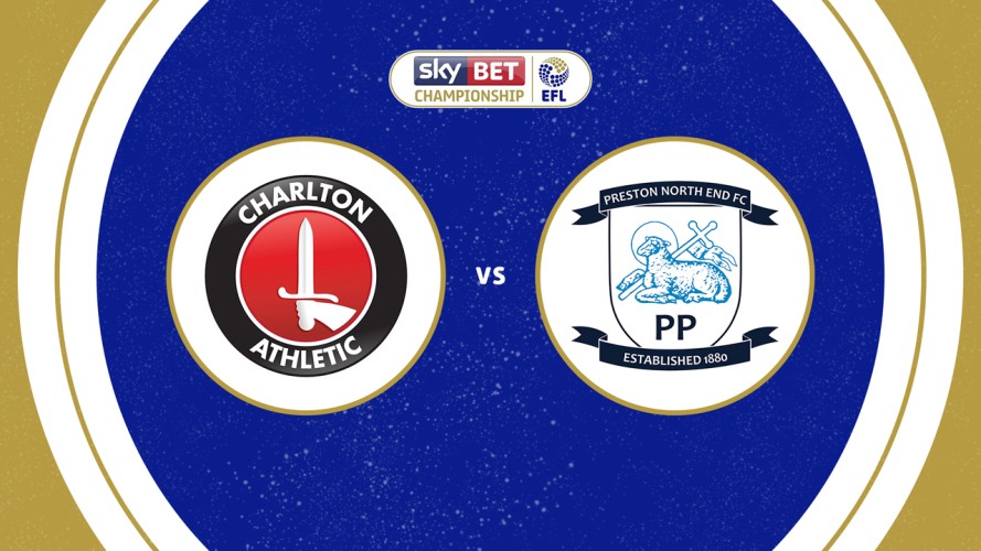 Charlton Athletic vs Preston North End event artwork