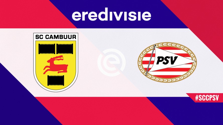 Cambuur vs PSV Eindhoven event artwork
