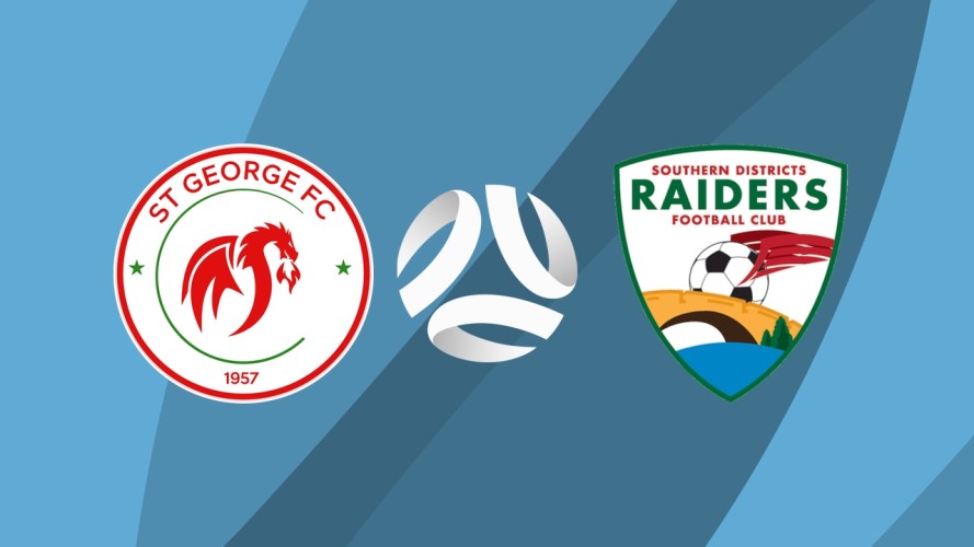 St George vs Southern Districts Raiders event artwork