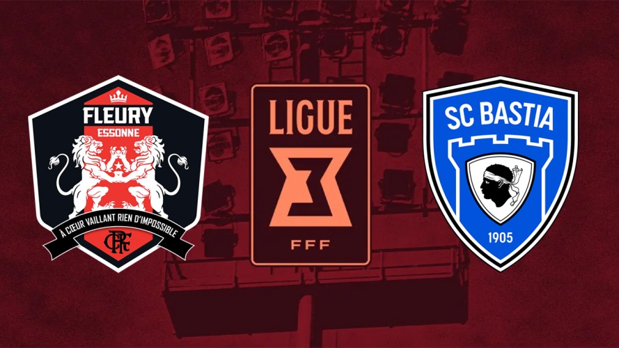 Fleury vs Bastia event artwork