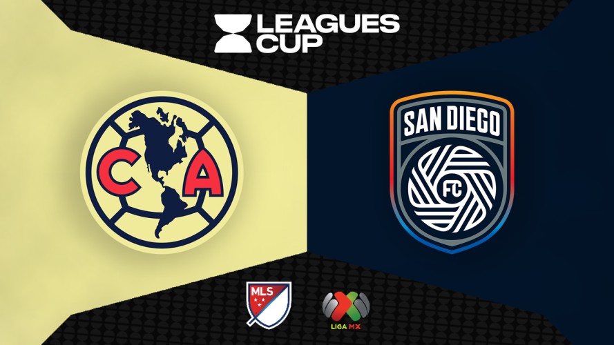 América vs San Diego FC event artwork