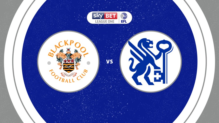 Blackpool vs Peterborough United event artwork