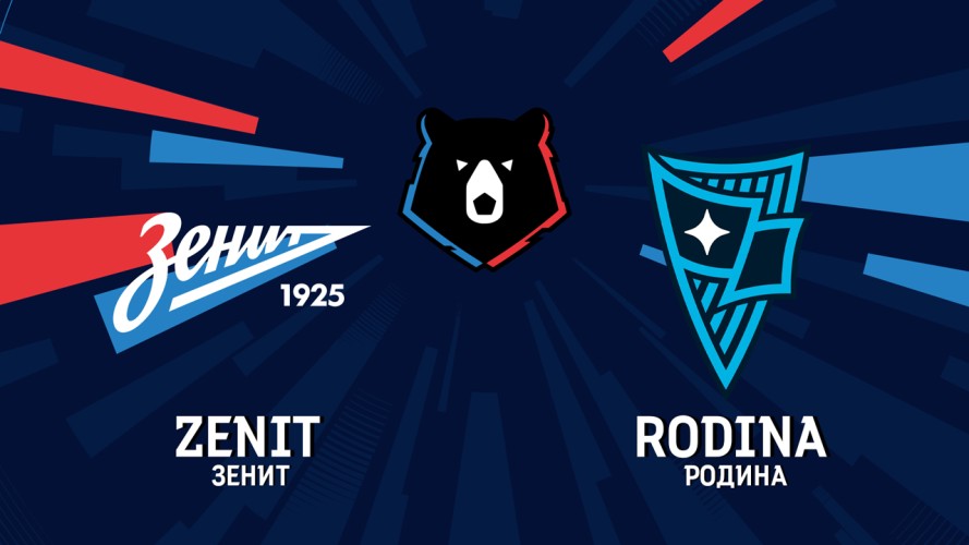Zenit Saint Petersburg vs Rodina Moscow event artwork