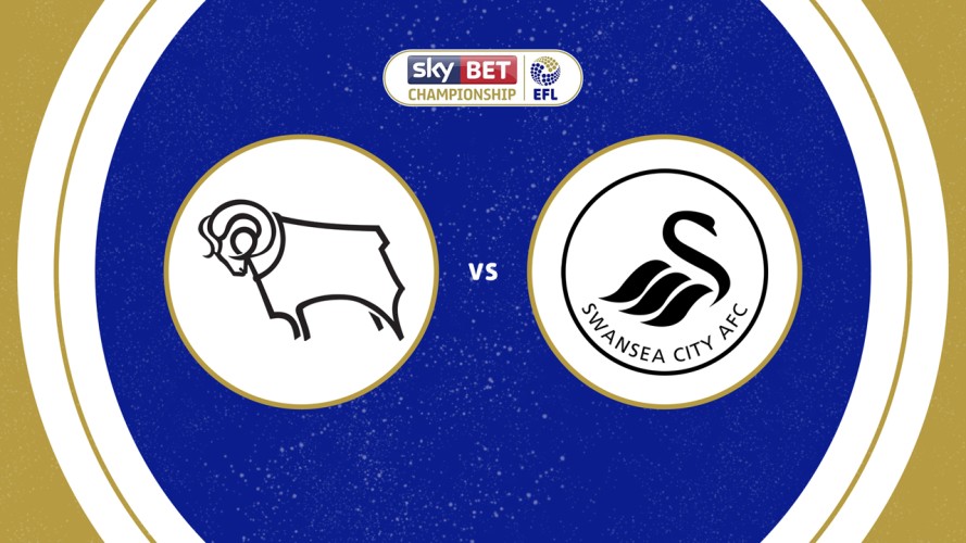 Derby County vs Swansea City event artwork