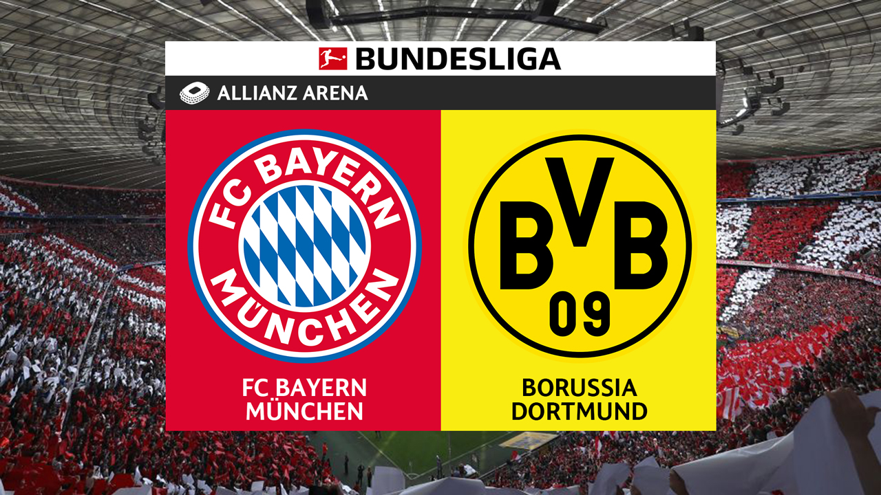 Kamp for Bayern Munich vs Borussia Dortmund