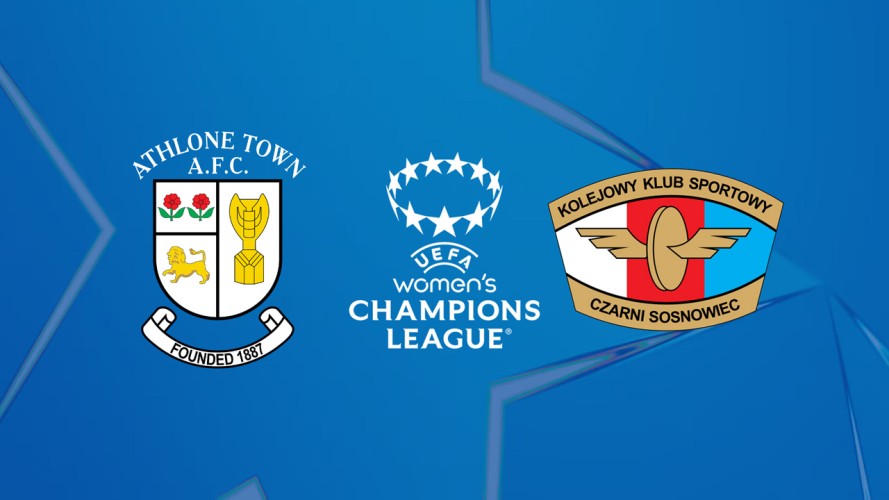 Athlone Town Ladies vs Czarni Sosnowiec Women event artwork
