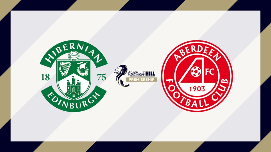 Hibernian vs Aberdeen event artwork