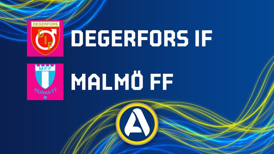 Degerfors vs Malmö event artwork