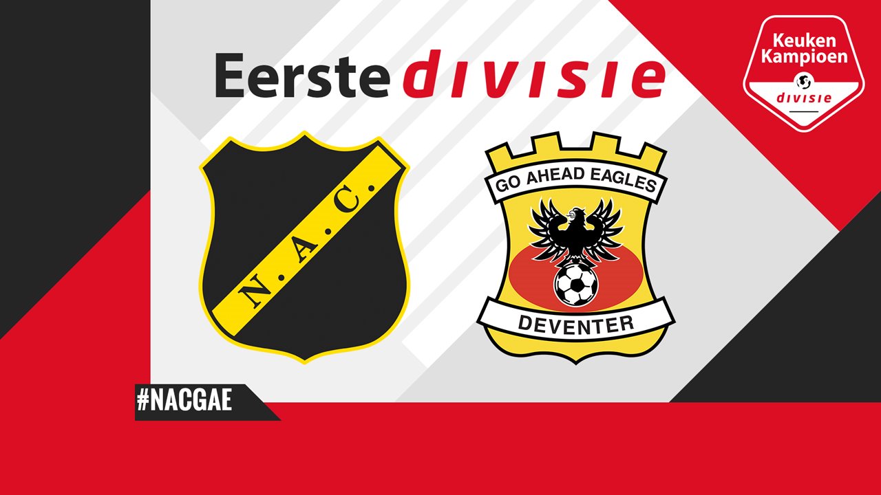 Kamp for NAC Breda vs Go Ahead Eagles
