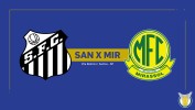 Santos vs Mirassol thumbnail artwork