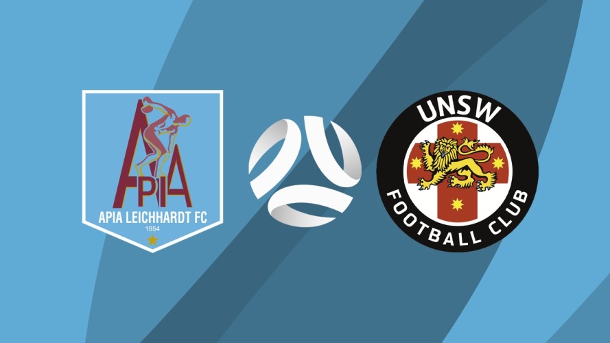 APIA Leichhardt vs UNSW event artwork