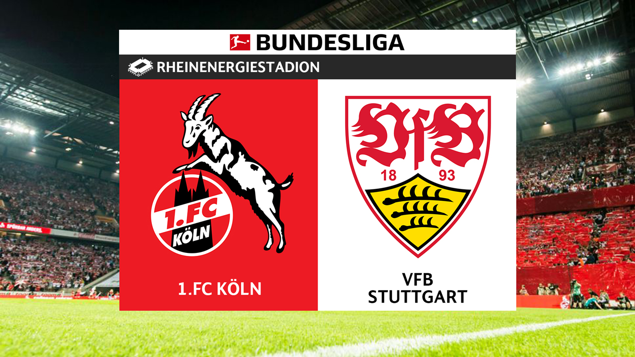 Kamp for FC Köln vs Stuttgart
