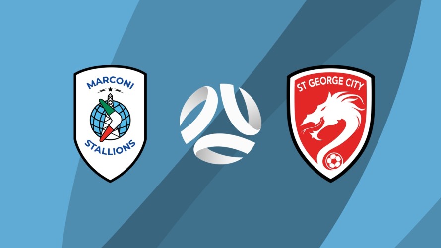 Marconi Stallions vs St George City event artwork