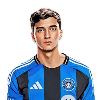 Tomás Avilés player cartoon
