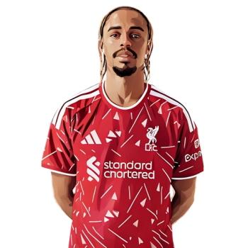 Bradley Barcola player cartoon