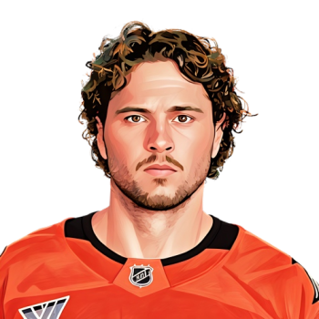 Mason McTavish player cartoon
